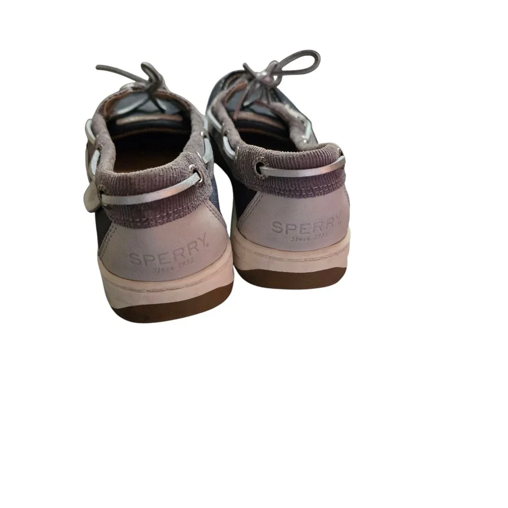 Sperry‎ Top-Sider Boat Shoes Leather Comfort Casual Navy Blue Size 7